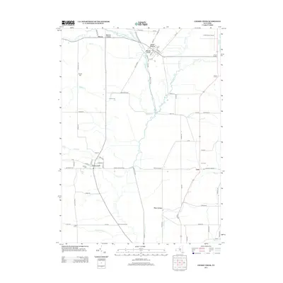 2013 Map of Cherry Creek, 2013 Print