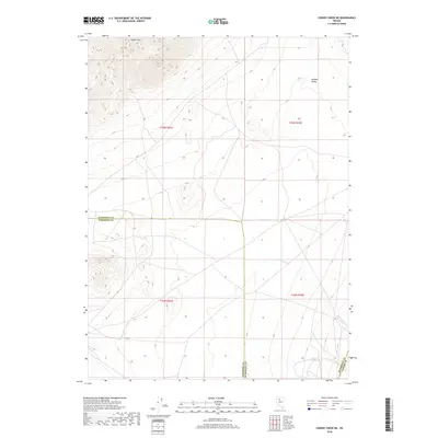 2018 Map of Cherry Creek NE, 2018 Print