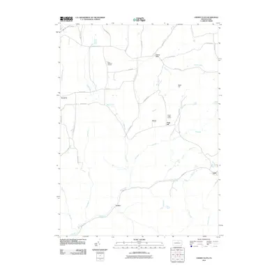 2010 Map of Cherry Flats, 2010 Print