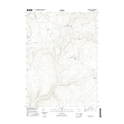 2016 Map of Cherry Flats, 2016 Print