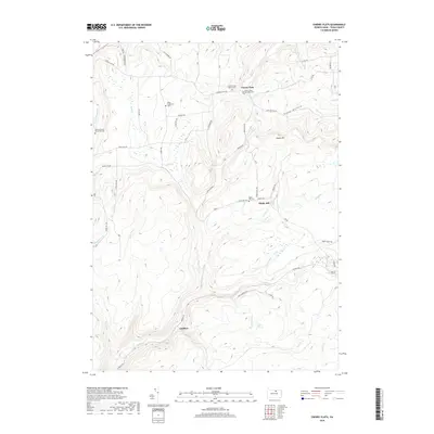 2019 Map of Cherry Flats, 2019 Print