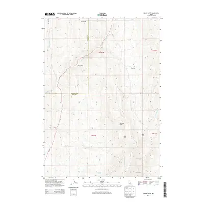 2013 Map of Cherry Gulch, 2013 Print