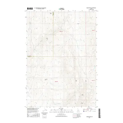 2017 Map of Cherry Gulch, 2017 Print