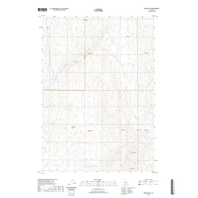2020 Map of Cherry Gulch, 2020 Print