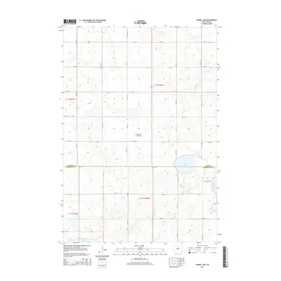 2015 Map of Cherry Lake, 2015 Print