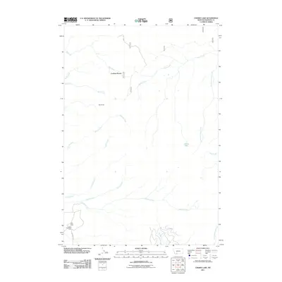 2011 Map of Cherry Lake, 2011 Print