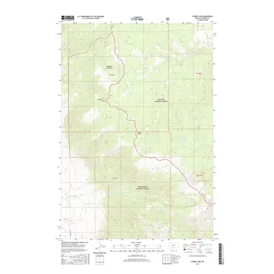 2017 Map of Cherry Lake, 2017 Print