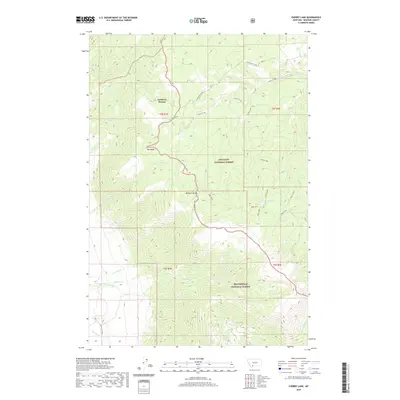 2020 Map of Cherry Lake, 2020 Print