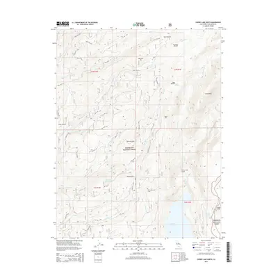 2015 Map of Cherry Lake North, 2015 Print