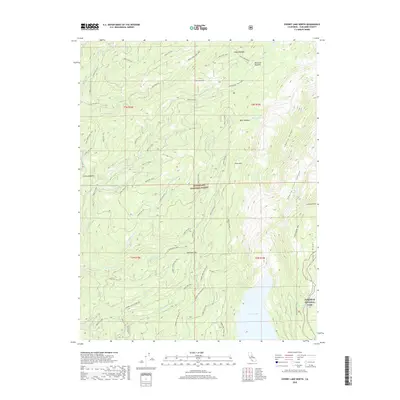 2018 Map of Cherry Lake North, 2018 Print