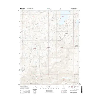 2015 Map of Cherry Lake South, 2015 Print