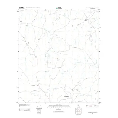 2012 Map of Cherry Mountain, 2012 Print
