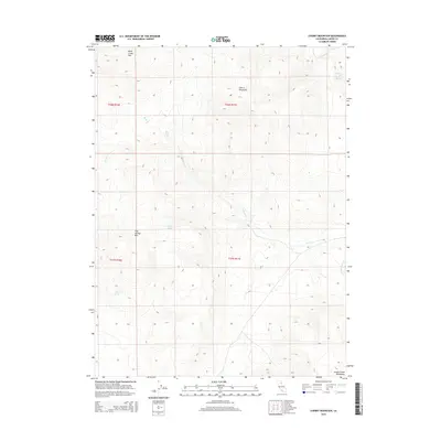 2015 Map of Cherry Mountain, 2015 Print