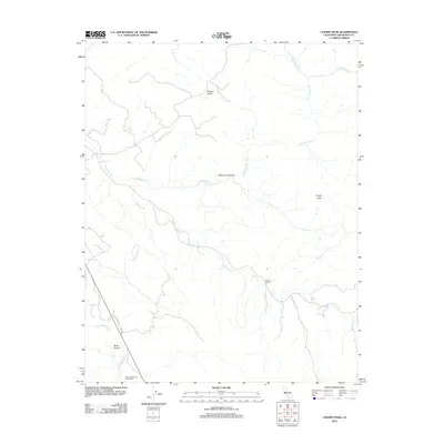 2012 Map of Cherry Peak, 2012 Print