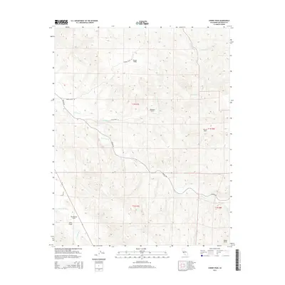 2015 Map of Cherry Peak, 2015 Print
