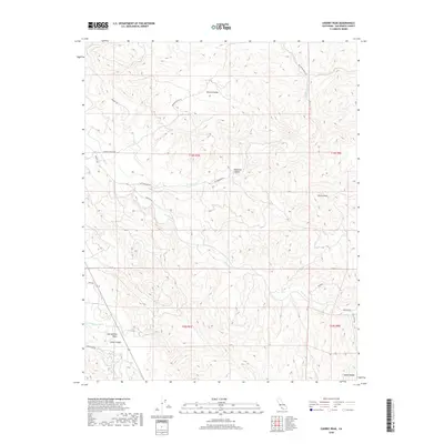 2018 Map of Cherry Peak, 2018 Print