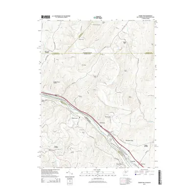 2014 Map of Cherry Run, 2014 Print