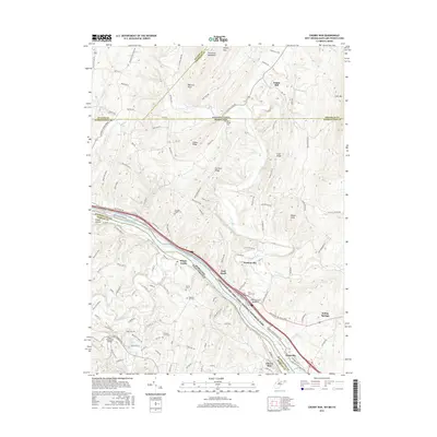 2016 Map of Cherry Run, 2016 Print