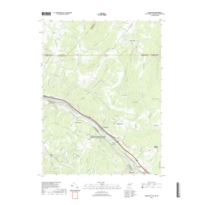 2019 Map of Cherry Run, 2019 Print