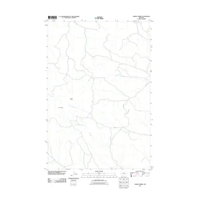 2011 Map of Cherry Spring, 2011 Print