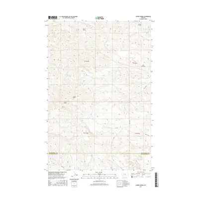 2017 Map of Cherry Spring, 2017 Print