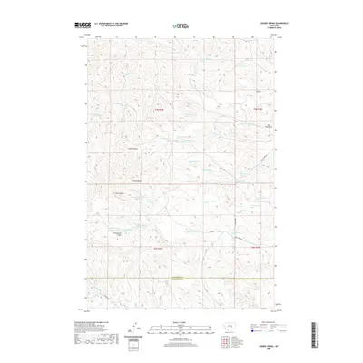 2020 Map of Cherry Spring, 2020 Print