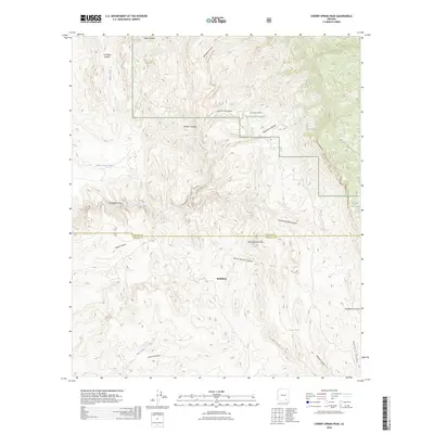 2026 Map of Cherry Spring Peak, 2026 Print