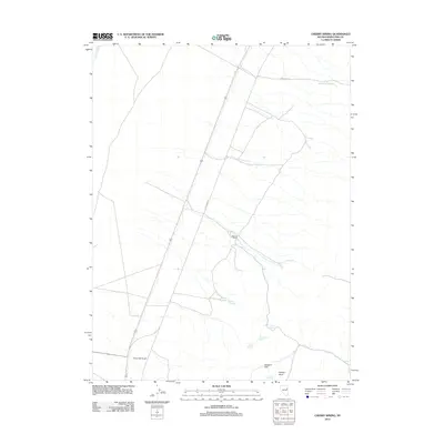 2012 Map of Cherry Spring, 2012 Print