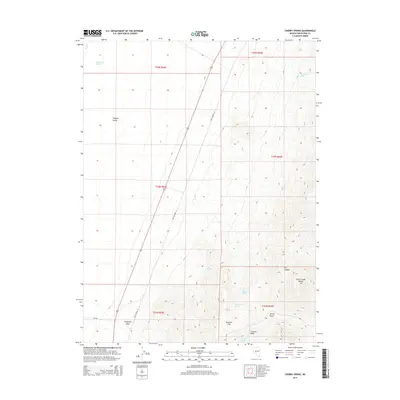 2015 Map of Cherry Spring, 2015 Print