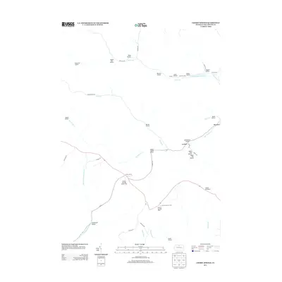 2013 Map of Cherry Springs, 2013 Print
