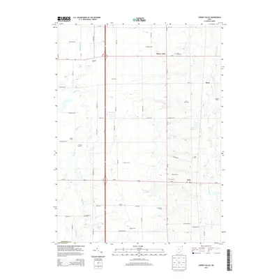 2013 Map of Cherry Valley, 2013 Print