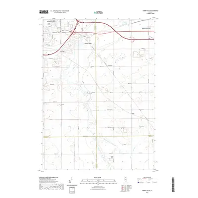 2021 Map of Cherry Valley, 2021 Print