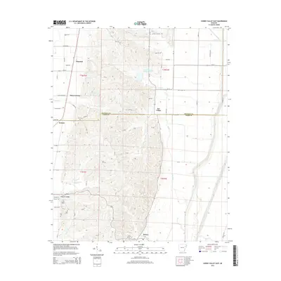 2014 Map of Cherry Valley East, 2014 Print