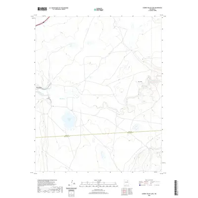 2020 Map of Cherry Valley Lake, 2020 Print