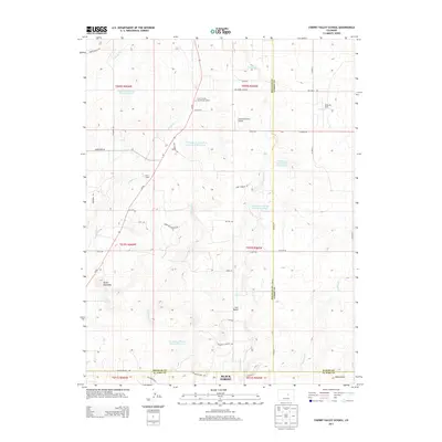 2013 Map of Cherry Valley School, 2013 Print