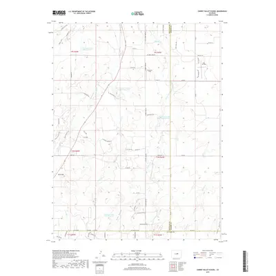 2019 Map of Cherry Valley School, 2019 Print