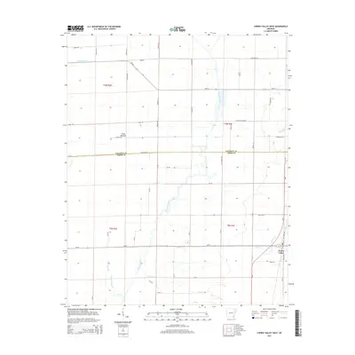 2014 Map of Cherry Valley West, 2014 Print
