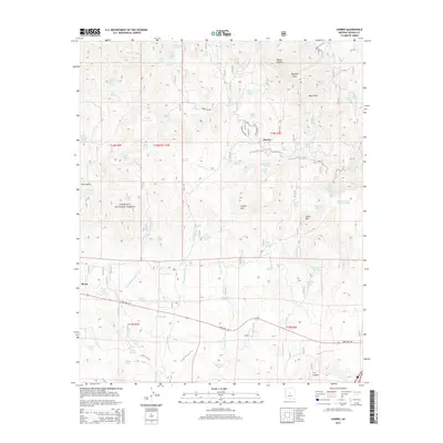 2014 Map of Cherry, 2014 Print