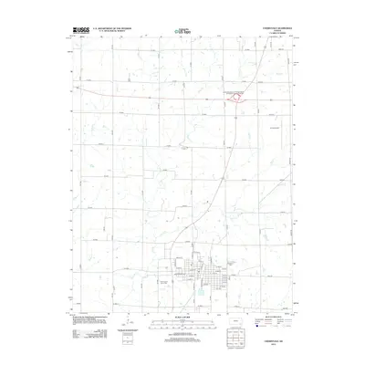 2012 Map of Cherryvale, 2012 Print