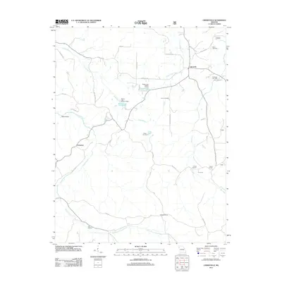 2012 Map of Cherryville, 2012 Print