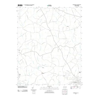 2010 Map of Cherryville, 2010 Print