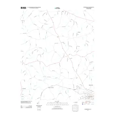 2013 Map of Cherryville, 2013 Print