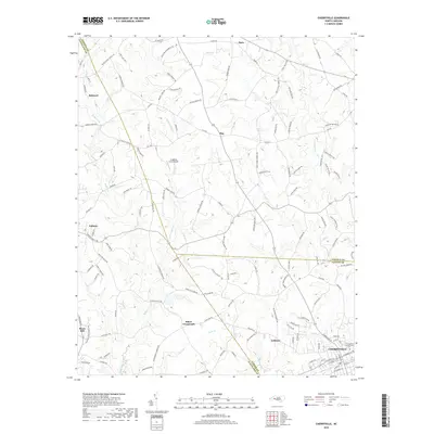 2019 Map of Cherryville, 2019 Print