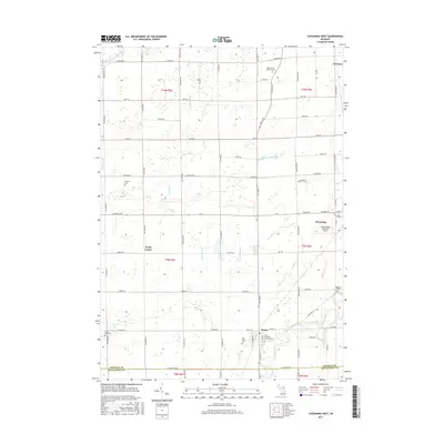 2017 Map of Chesaning West, 2017 Print