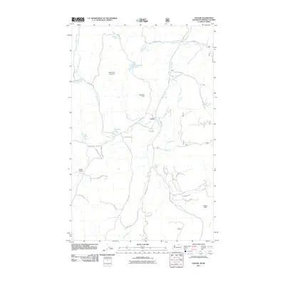 2011 Map of Chesaw, 2011 Print