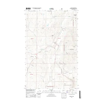 2014 Map of Chesaw, 2014 Print