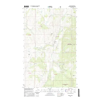2017 Map of Chesaw, 2017 Print