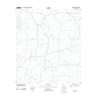 2012 Map of Chesbrough, 2012 Print