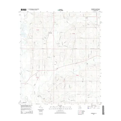 2015 Map of Chesbrough, 2015 Print