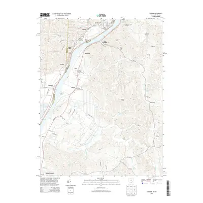 2013 Map of Cheshire, 2013 Print
